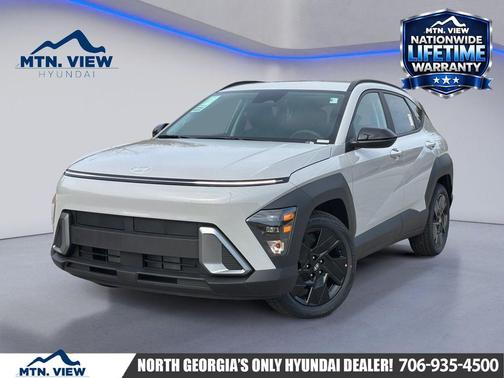Cyber Gray Metallic 2026 Hyundai KONA SEL Sport