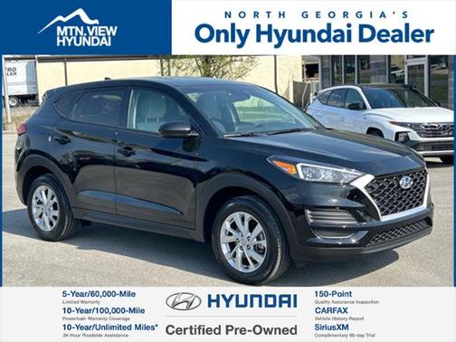Black Noir Pearl 2021 Hyundai TUCSON SE