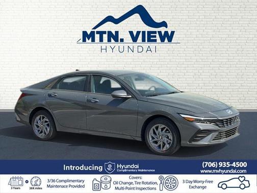2025 Hyundai ELANTRA HEV Blue