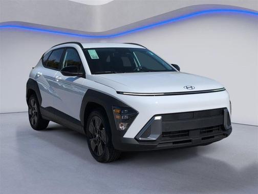 Atlas White 2026 Hyundai KONA SEL Sport