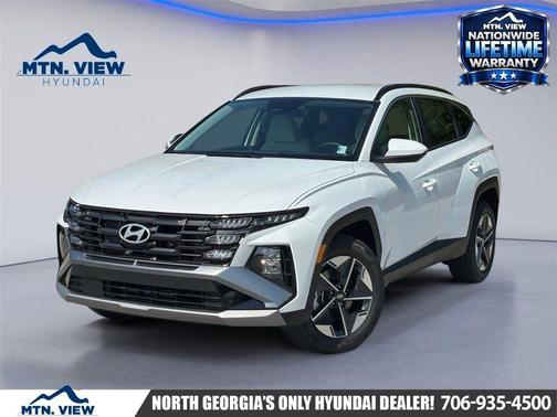 Creamy White Pearl 2026 Hyundai TUCSON Hybrid SEL