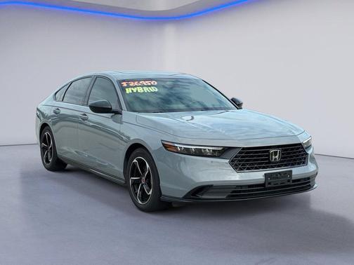 Gray 2024 Honda Accord Hybrid Sport-L