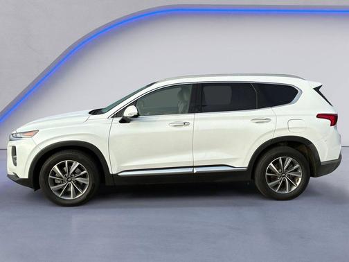 Quartz White 2019 Hyundai SANTA FE Limited 2.4