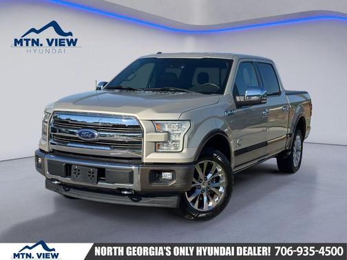 White Gold 2017 Ford F-150 King Ranch