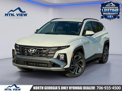 Serenity White Pearl 2026 Hyundai TUCSON SEL Plus