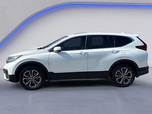 White 2020 Honda CR-V AWD EX-L
