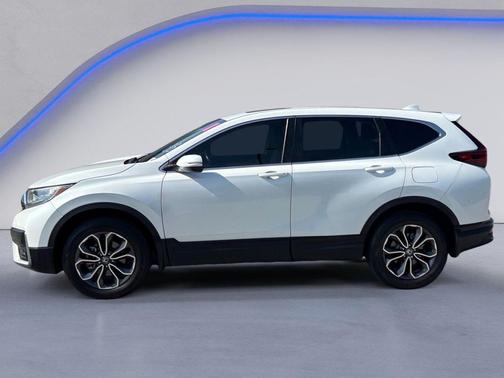 White 2020 Honda CR-V AWD EX-L