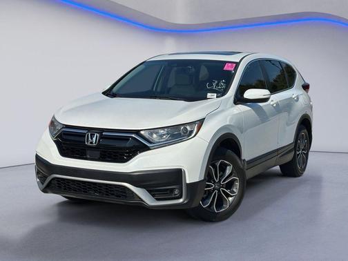 White 2020 Honda CR-V AWD EX-L