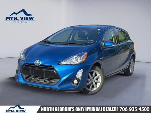 Blue Streak Metallic 2015 Toyota Prius c Four