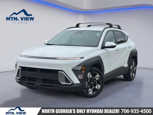 Atlas White 2024 Hyundai KONA SEL