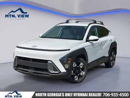 Atlas White 2024 Hyundai KONA SEL