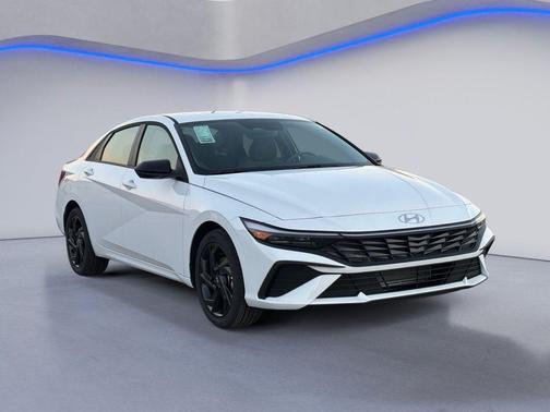Serenity White 2026 Hyundai ELANTRA Sport
