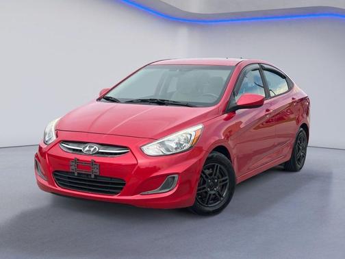 Boston Red Metallic 2016 Hyundai Accent SE