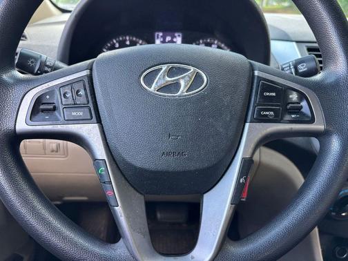 Boston Red Metallic 2016 Hyundai Accent SE