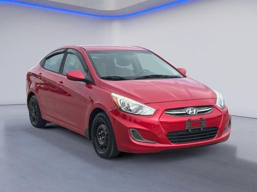 Boston Red Metallic 2016 Hyundai Accent SE