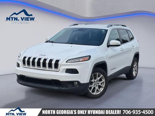 Bright White Clearcoat 2017 Jeep Cherokee Latitude