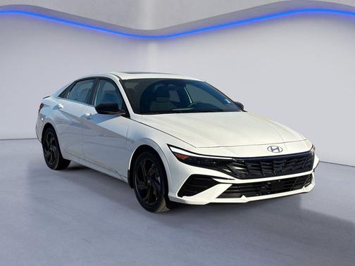 Serenity White 2026 Hyundai ELANTRA Sport