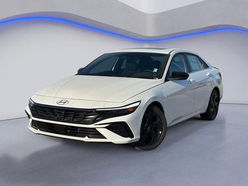 Serenity White 2026 Hyundai ELANTRA Sport