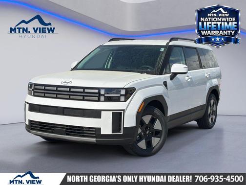 Serenity White 2026 Hyundai SANTA FE SEL 2.4