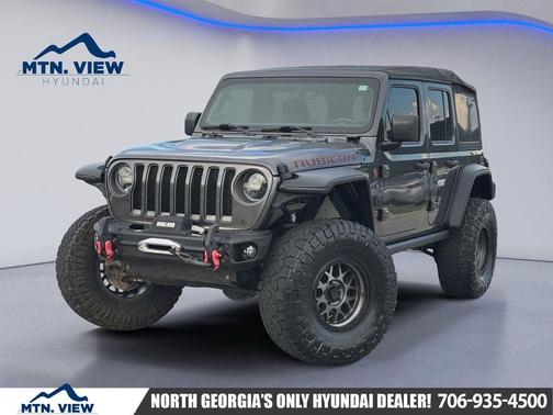 Granite Crystal Metallic Clearcoat 2020 Jeep Wrangler Unlimited Rubicon
