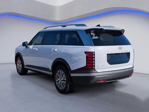 Creamy White Pearl 2026 Hyundai Palisade Hybrid Blue SEL 7P