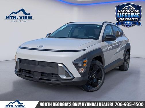 Cyber Gray Metallic 2026 Hyundai KONA SEL Sport