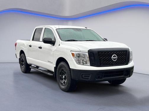 Glacier White 2019 Nissan Titan S