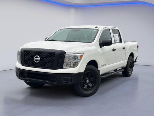 Glacier White 2019 Nissan Titan S