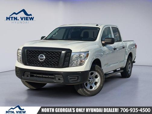 Glacier White 2019 Nissan Titan S