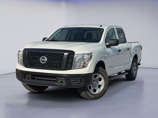 Glacier White 2019 Nissan Titan S