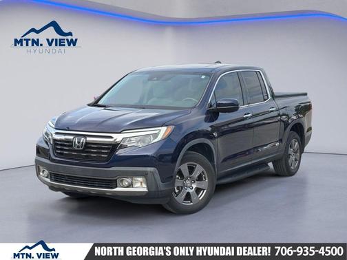 Blue 2020 Honda Ridgeline RTL-E