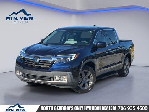 Blue 2020 Honda Ridgeline RTL-E