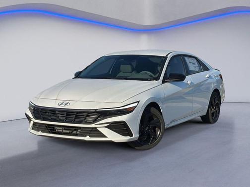 Serenity White Pearl 2026 Hyundai ELANTRA HEV SEL Sport
