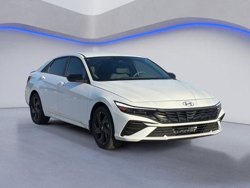 Serenity White Pearl 2026 Hyundai ELANTRA HEV SEL Sport