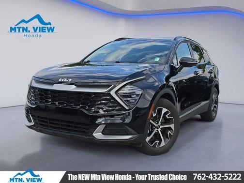 Ebony / Black 2025 Kia Sportage EX