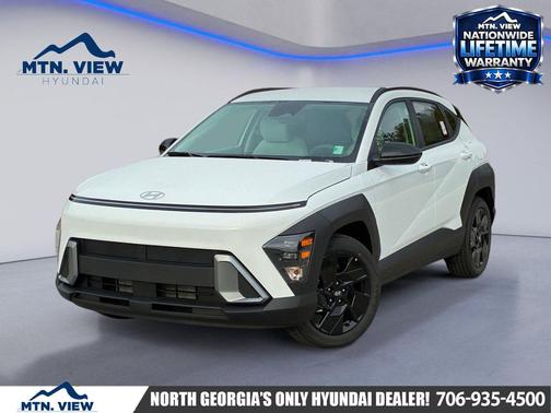 Atlas White 2027 Hyundai KONA SEL Sport
