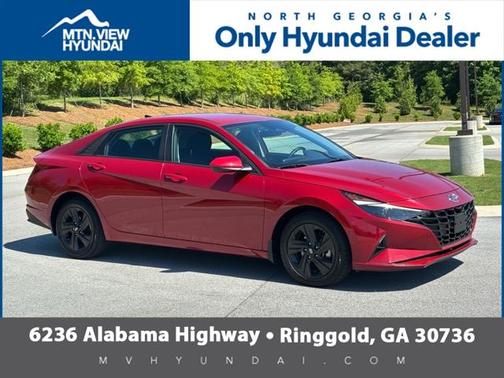 2022 Hyundai ELANTRA HEV Blue