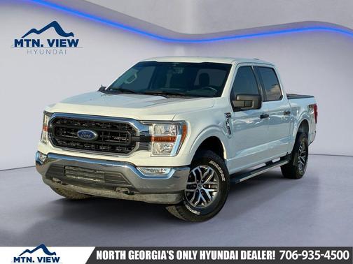 Oxford White 2021 Ford F-150 XLT