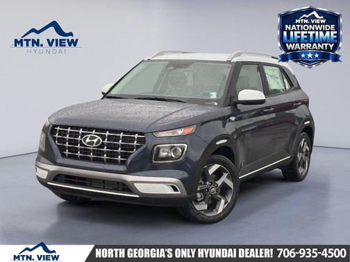 Denim w/White Roof 2026 Hyundai VENUE SEL w/Two-Tone Roof