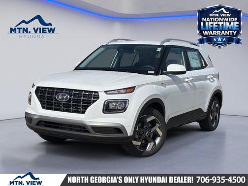 Lunar White 2026 Hyundai VENUE SEL
