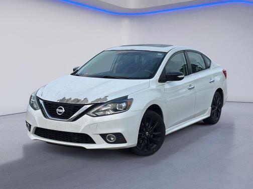 Aspen White 2017 Nissan Sentra SR