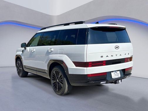 Serenity White 2026 Hyundai SANTA FE HEV Calligraphy