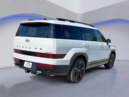 Serenity White 2026 Hyundai SANTA FE HEV Calligraphy