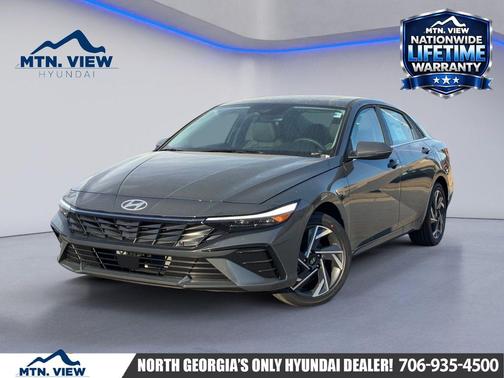 Ecotronic Gray 2026 Hyundai ELANTRA Limited