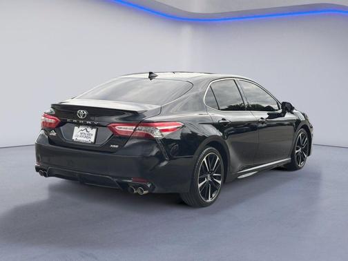 Midnight Black Metallic 2019 Toyota Camry XSE