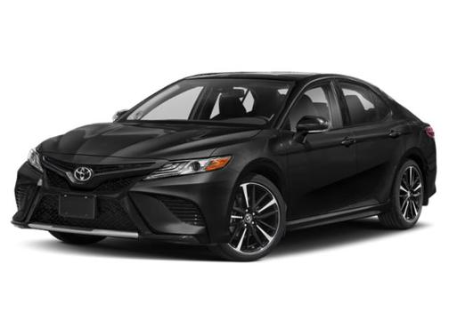 Midnight Black Metallic 2019 Toyota Camry XSE