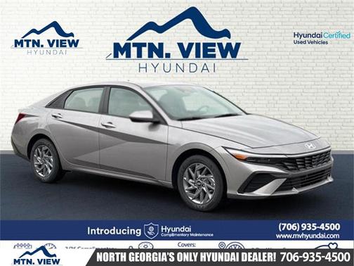 2025 Hyundai ELANTRA HEV Blue
