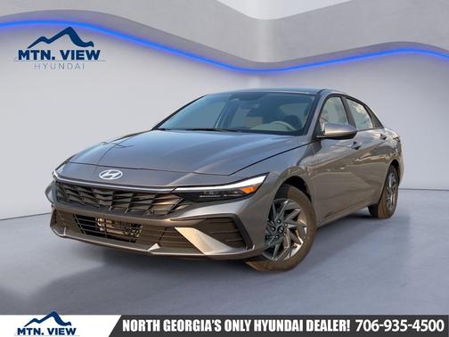 2025 Hyundai ELANTRA HEV Blue