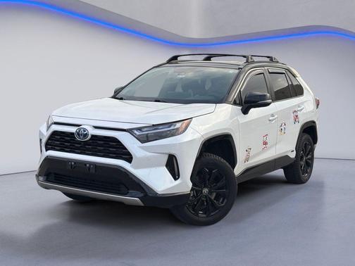 Wind Chill Pearl 2024 Toyota RAV4 Hybrid SE