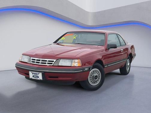 Red 1987 Ford Thunderbird Base